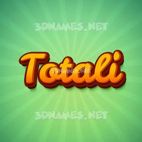 totali in Green Rays style - 3D name wallpaper totali in Green Rays style - 3D name wallpaper