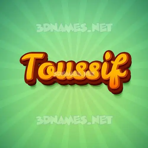 toussif in Green Rays style - 3D name wallpaper toussif in Green Rays style - 3D name wallpaper