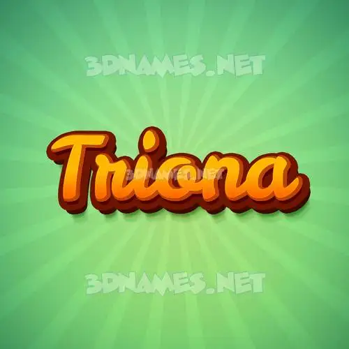 triona in Green Rays style - 3D name wallpaper triona in Green Rays style - 3D name wallpaper