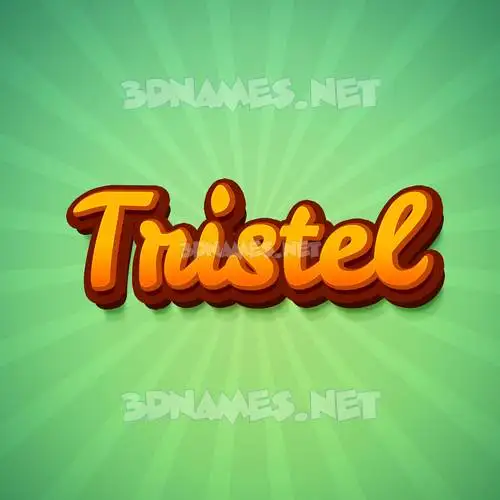 tristel in Green Rays style - 3D name wallpaper tristel in Green Rays style - 3D name wallpaper