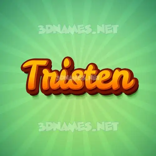 tristen in Green Rays style - 3D name wallpaper tristen in Green Rays style - 3D name wallpaper