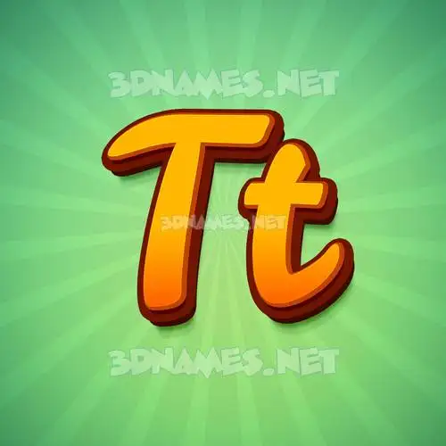tt in Green Rays style - 3D name wallpaper tt in Green Rays style - 3D name wallpaper