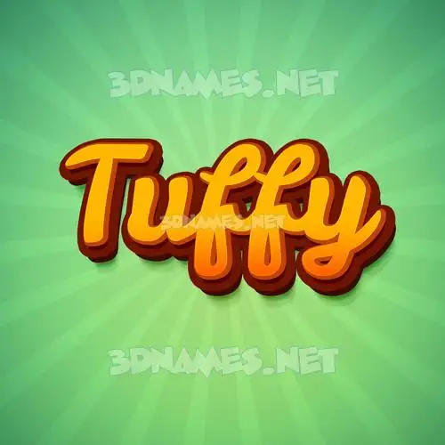 tuffy in Green Rays style - 3D name wallpaper tuffy in Green Rays style - 3D name wallpaper