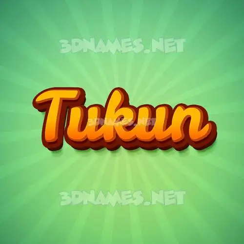 tukun in Green Rays style - 3D name wallpaper tukun in Green Rays style - 3D name wallpaper