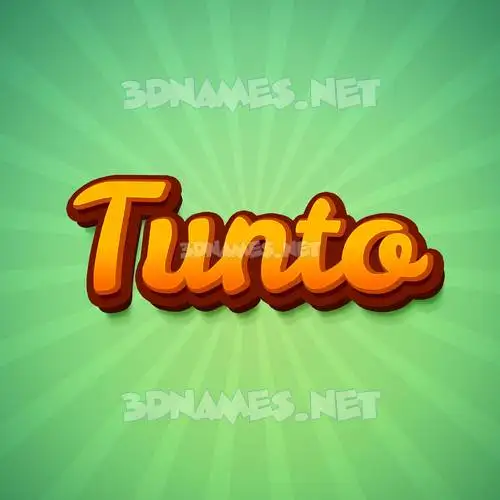 tunto in Green Rays style - 3D name wallpaper tunto in Green Rays style - 3D name wallpaper