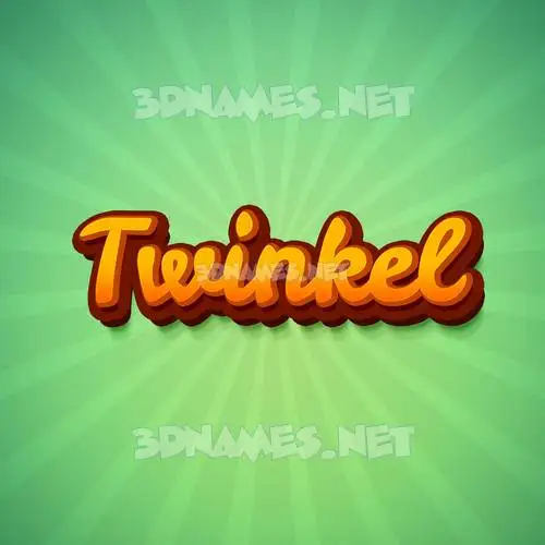 twinkel in Green Rays style - 3D name wallpaper twinkel in Green Rays style - 3D name wallpaper