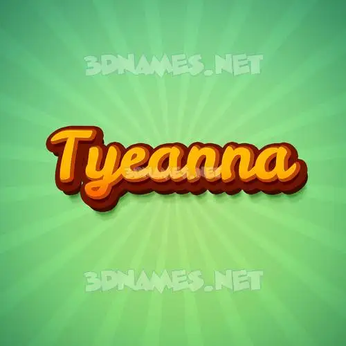 tyeanna in Green Rays style - 3D name wallpaper tyeanna in Green Rays style - 3D name wallpaper
