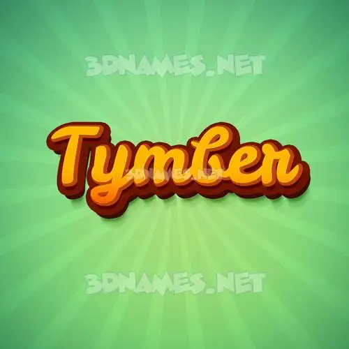 tymber in Green Rays style - 3D name wallpaper tymber in Green Rays style - 3D name wallpaper