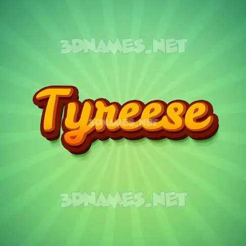 tyreese in Green Rays style - 3D name wallpaper tyreese in Green Rays style - 3D name wallpaper