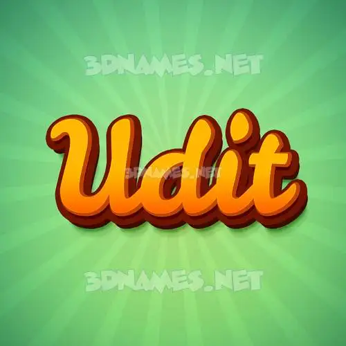 udit in Green Rays style - 3D name wallpaper udit in Green Rays style - 3D name wallpaper