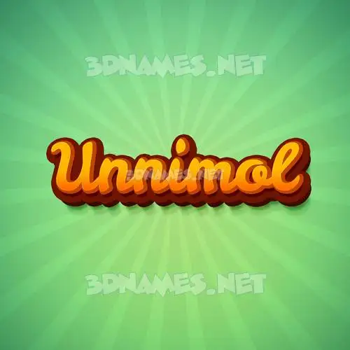 unnimol in Green Rays style - 3D name wallpaper unnimol in Green Rays style - 3D name wallpaper