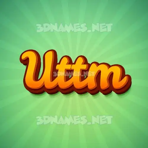 uttm in Green Rays style - 3D name wallpaper uttm in Green Rays style - 3D name wallpaper