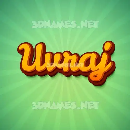 uvraj in Green Rays style - 3D name wallpaper uvraj in Green Rays style - 3D name wallpaper