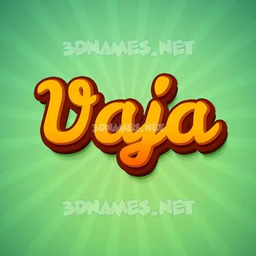 vaja in Green Rays style - 3D name wallpaper vaja in Green Rays style - 3D name wallpaper