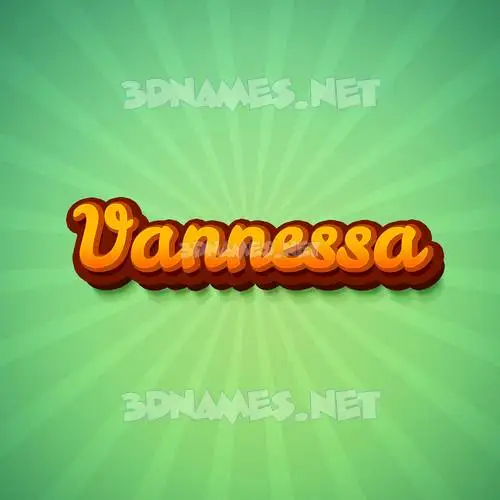 vannessa in Green Rays style - 3D name wallpaper vannessa in Green Rays style - 3D name wallpaper
