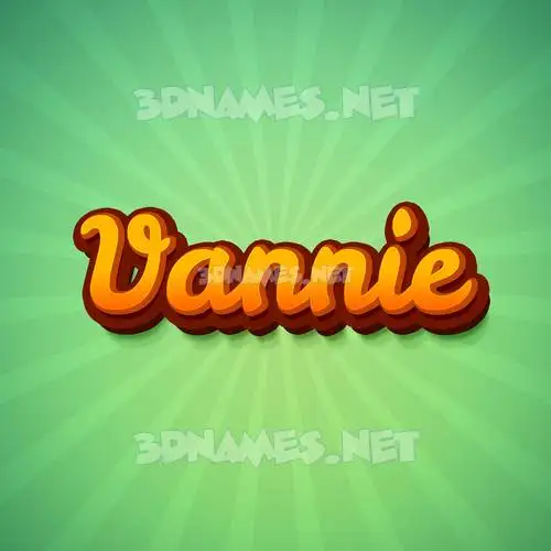 vannie in Green Rays style - 3D name wallpaper vannie in Green Rays style - 3D name wallpaper