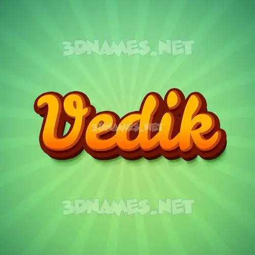 vedik in Green Rays style - 3D name wallpaper vedik in Green Rays style - 3D name wallpaper