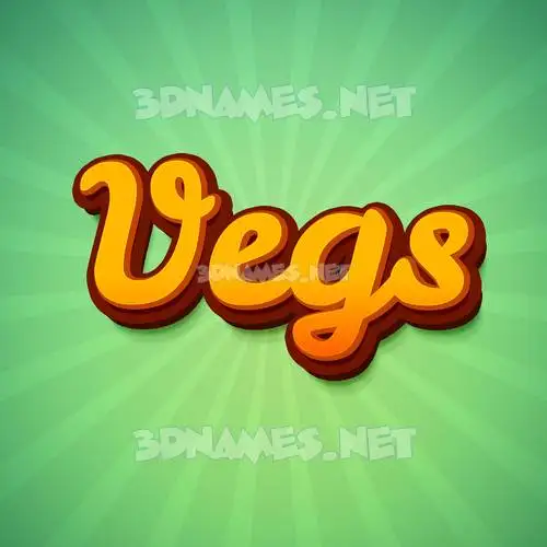 vegs in Green Rays style - 3D name wallpaper vegs in Green Rays style - 3D name wallpaper