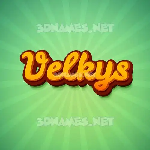 velkys in Green Rays style - 3D name wallpaper velkys in Green Rays style - 3D name wallpaper