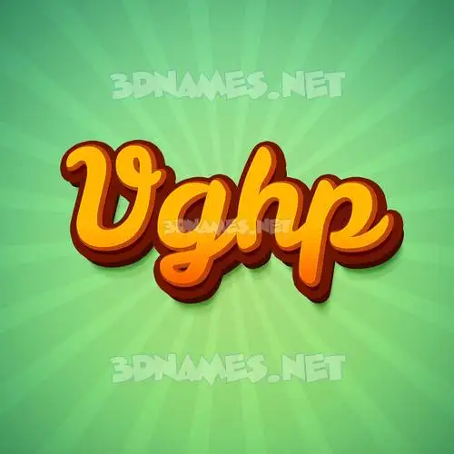 vghp in Green Rays style - 3D name wallpaper vghp in Green Rays style - 3D name wallpaper