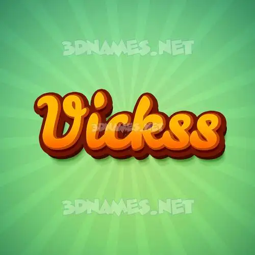 vickss in Green Rays style - 3D name wallpaper vickss in Green Rays style - 3D name wallpaper