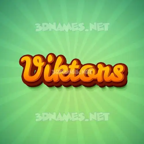 viktors in Green Rays style - 3D name wallpaper viktors in Green Rays style - 3D name wallpaper