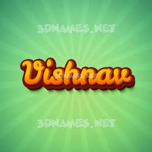 vishnav in Green Rays style - 3D name wallpaper vishnav in Green Rays style - 3D name wallpaper
