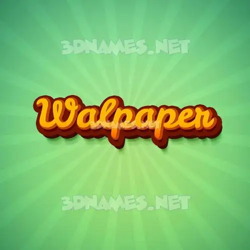 walpaper in Green Rays style - 3D name wallpaper walpaper in Green Rays style - 3D name wallpaper