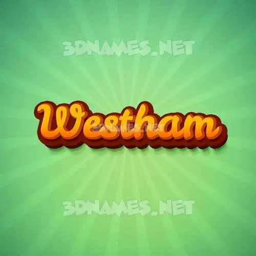 westham in Green Rays style - 3D name wallpaper westham in Green Rays style - 3D name wallpaper