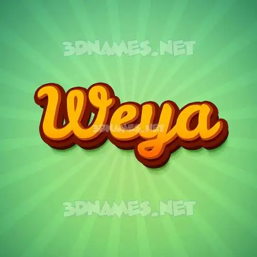 weya in Green Rays style - 3D name wallpaper weya in Green Rays style - 3D name wallpaper