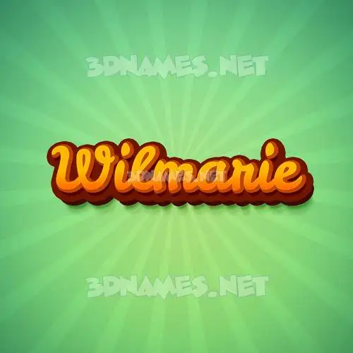 wilmarie in Green Rays style - 3D name wallpaper wilmarie in Green Rays style - 3D name wallpaper