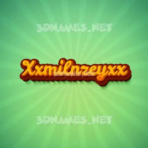 xxmilnzeyxx in Green Rays style - 3D name wallpaper xxmilnzeyxx in Green Rays style - 3D name wallpaper