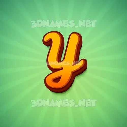 y in Green Rays style - 3D name wallpaper y in Green Rays style - 3D name wallpaper