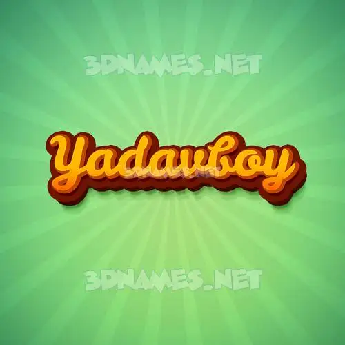 yadavboy in Green Rays style - 3D name wallpaper yadavboy in Green Rays style - 3D name wallpaper