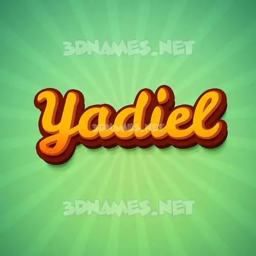 yadiel in Green Rays style - 3D name wallpaper yadiel in Green Rays style - 3D name wallpaper