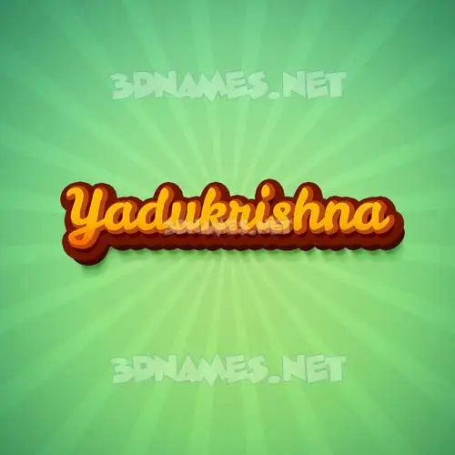 yadukrishna in Green Rays style - 3D name wallpaper yadukrishna in Green Rays style - 3D name wallpaper