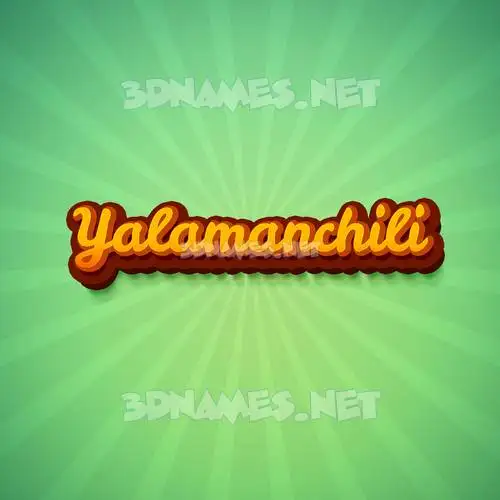 yalamanchili in Green Rays style - 3D name wallpaper yalamanchili in Green Rays style - 3D name wallpaper