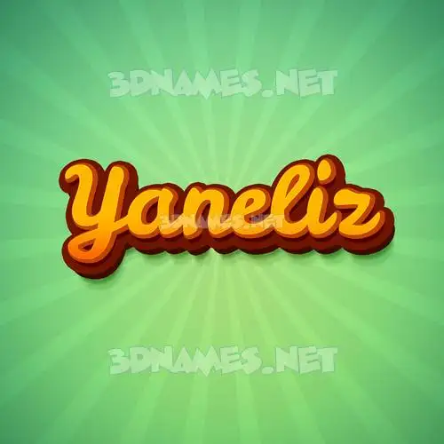 yaneliz in Green Rays style - 3D name wallpaper yaneliz in Green Rays style - 3D name wallpaper