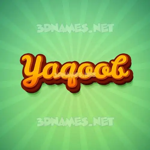 yaqoob in Green Rays style - 3D name wallpaper yaqoob in Green Rays style - 3D name wallpaper