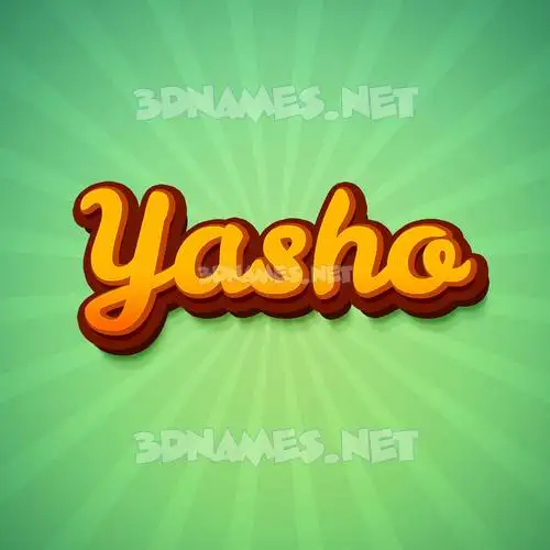 yasho in Green Rays style - 3D name wallpaper yasho in Green Rays style - 3D name wallpaper