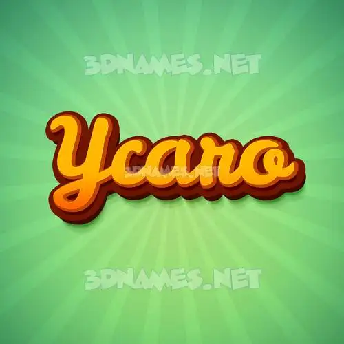ycaro in Green Rays style - 3D name wallpaper ycaro in Green Rays style - 3D name wallpaper