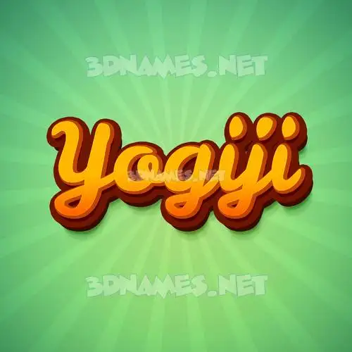 yogiji in Green Rays style - 3D name wallpaper yogiji in Green Rays style - 3D name wallpaper