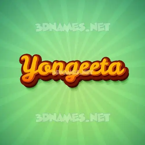 yongeeta in Green Rays style - 3D name wallpaper yongeeta in Green Rays style - 3D name wallpaper