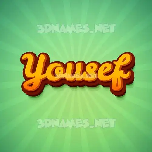 yousef in Green Rays style - 3D name wallpaper yousef in Green Rays style - 3D name wallpaper