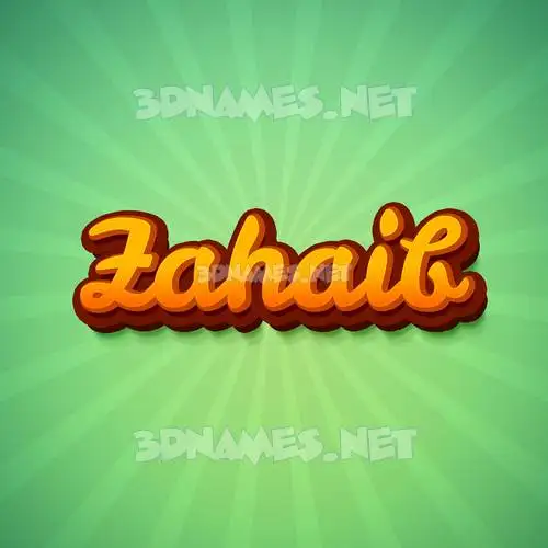 zahaib in Green Rays style - 3D name wallpaper zahaib in Green Rays style - 3D name wallpaper
