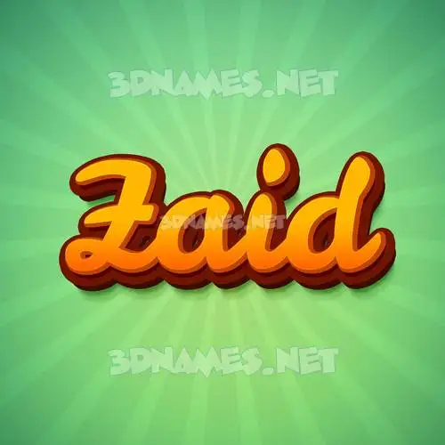 zaid in Green Rays style - 3D name wallpaper zaid in Green Rays style - 3D name wallpaper