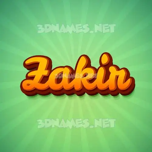 zakir in Green Rays style - 3D name wallpaper zakir in Green Rays style - 3D name wallpaper