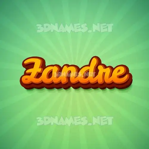 zandre in Green Rays style - 3D name wallpaper zandre in Green Rays style - 3D name wallpaper