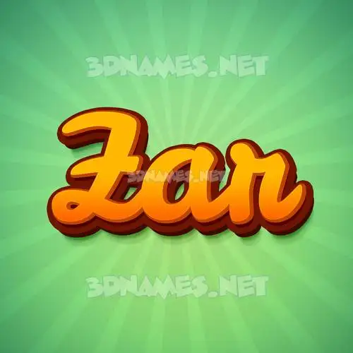 zar in Green Rays style - 3D name wallpaper zar in Green Rays style - 3D name wallpaper