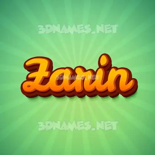 zarin in Green Rays style - 3D name wallpaper zarin in Green Rays style - 3D name wallpaper